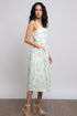 Mettie Button-Front Dress – Berry Spritzer